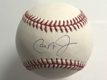 Ken Rudolph Signed 1960's Louisville Slugger Mini Baseball Bat Chicago Cubs  JSA