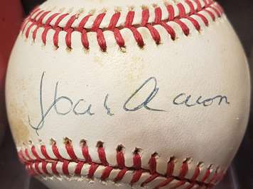 Gary Ross Signed 1960's Louisville Slugger Mini Baseball Bat Chicago Cubs  JSA